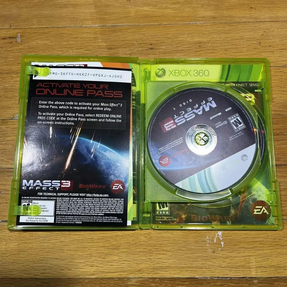 Mass Effect 3 Xbox 360 - Complete CIB One Owner Microsoft